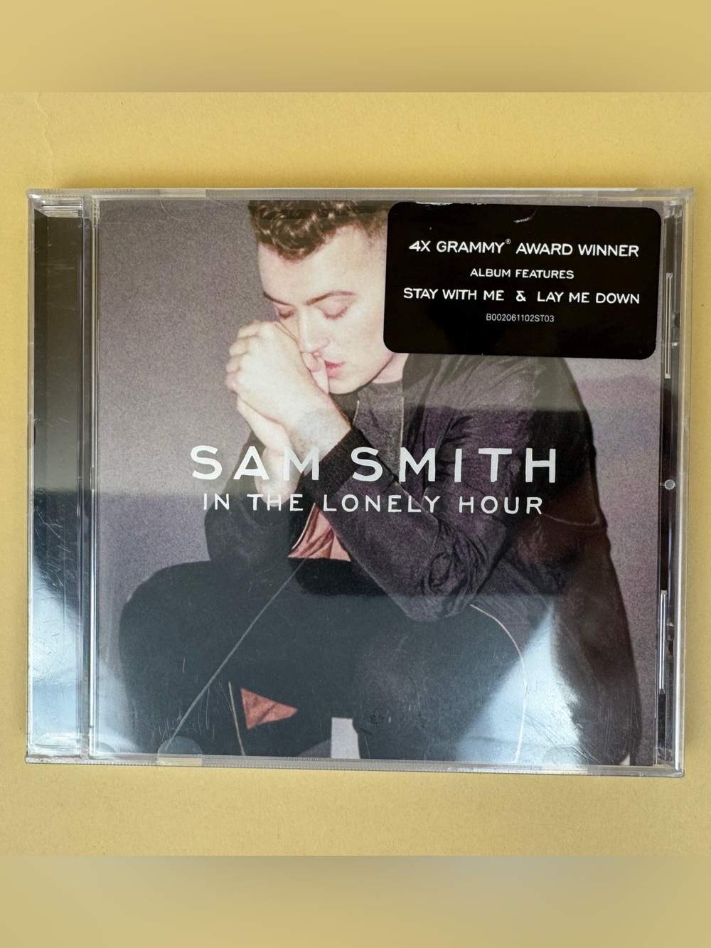 Sam Smith In The Lonely Hour CD 2014 NEW SEALED Stay With Me Grammy Sticker UPC